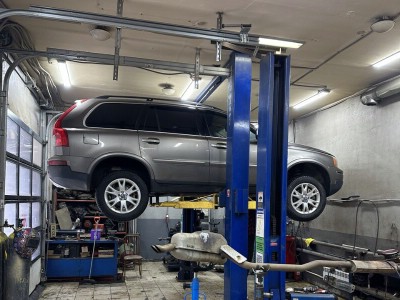 Замена гофры глушителя Volvo XC90